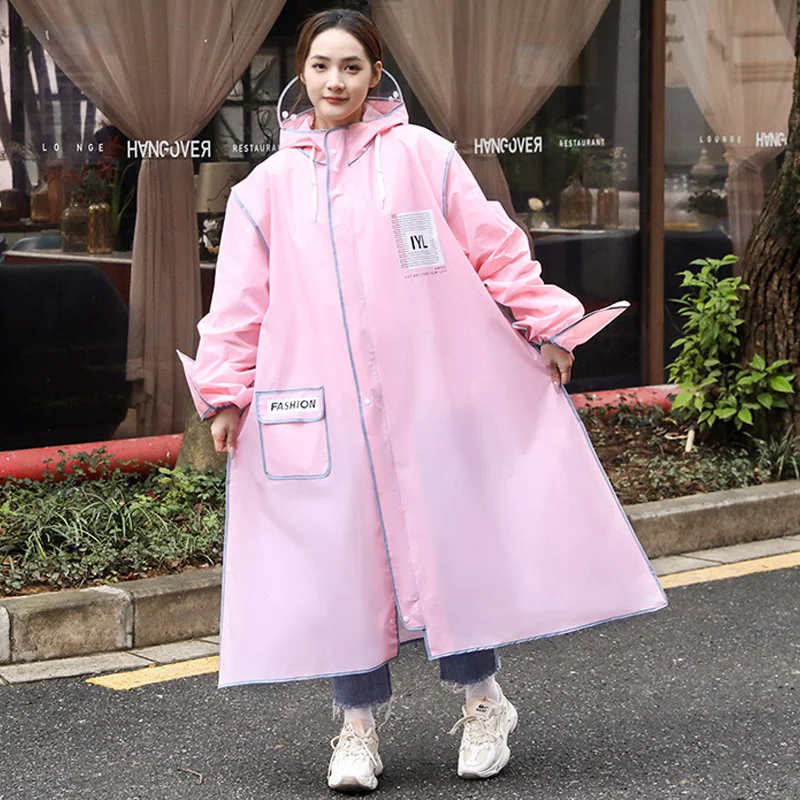 

Raincoats For Adults Electric Vehicles Bicycle Ponchos Thick Waterproof High Quality Eva Unisex Outdoor Camping Mountain Climbin