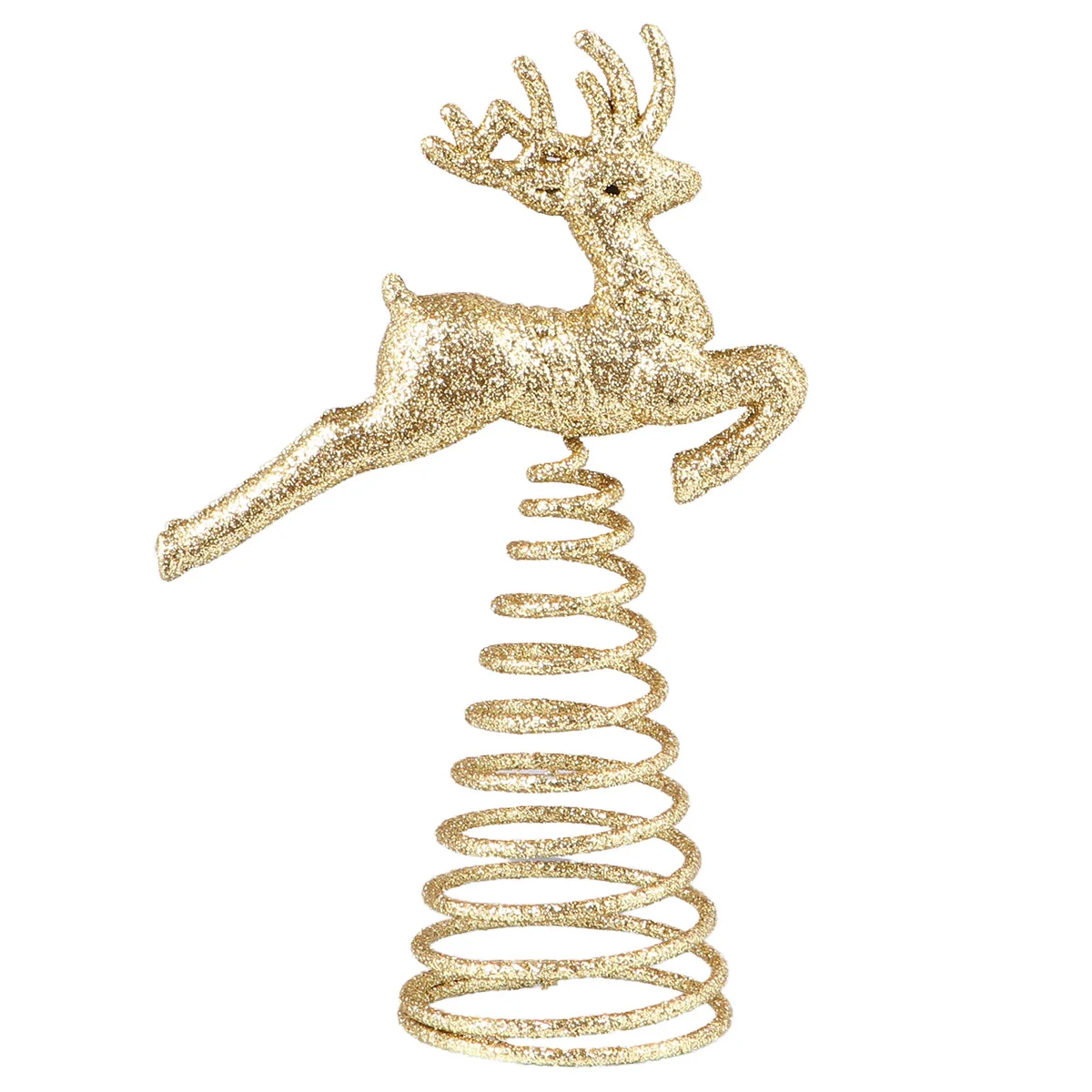 

1Pc Christmas Deer Treetop Christmas Tree Decoration Deer Tree Topper Treetop