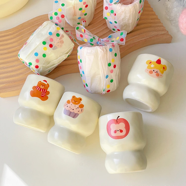 Cucurbita-образная кружка ручная чашка керамическая для воды Набор - Цена: 