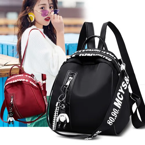

Fashion Women's Backpack 2021 Korean Style Small Backpacks Nylon Waterproof Mini Travel Backbags School Bag Mochila backpack