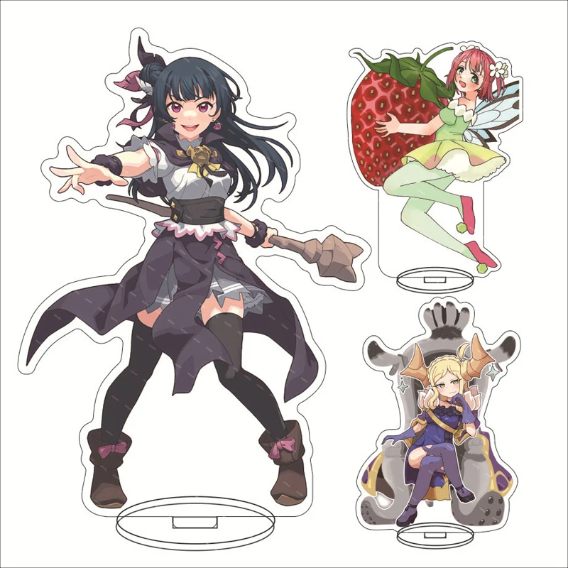 

Anime Stand Genjitsu no Yohane: SUNSHINE in the MIRROR Tsushima Yoshiko Kunikida Hanamaru Desktop Decoration 15cm
