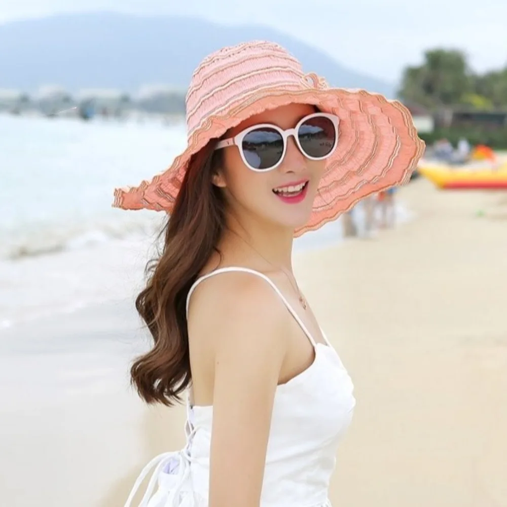 Шляпа складная с широкими полями для защиты от УФ-лучей