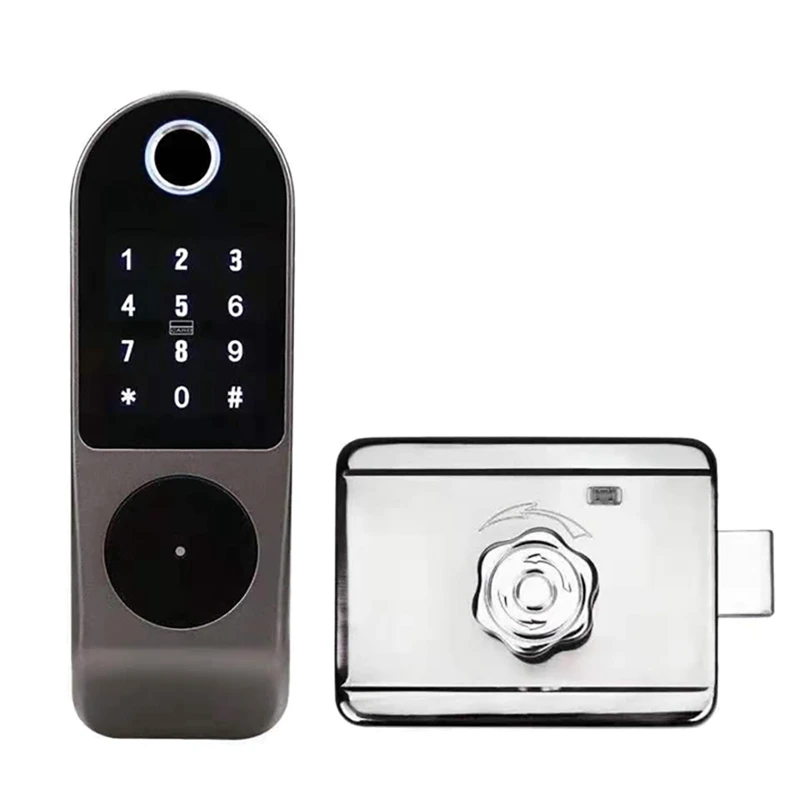 Big Deal Bluetooth App Smart Lock RFID Card Fingerprint Lock Home Lock Digital Password Keyless Entry Door Lock Anti-Theft