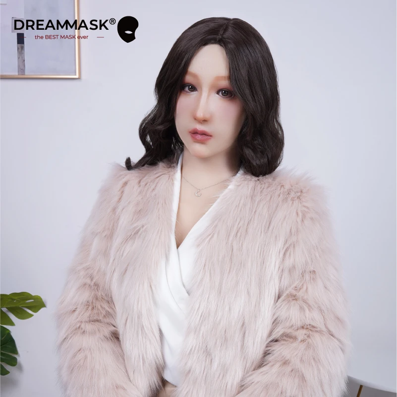 (M22M NINA)ɽreammask' DMS Crossdress Женская/Девушка Полная голова Грудь Торс Косплей