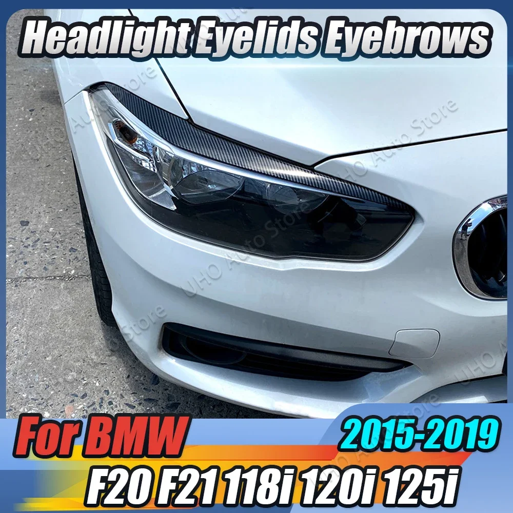 Фара для бровей глянцевая черная автомобильная фара веки крышки комплекты