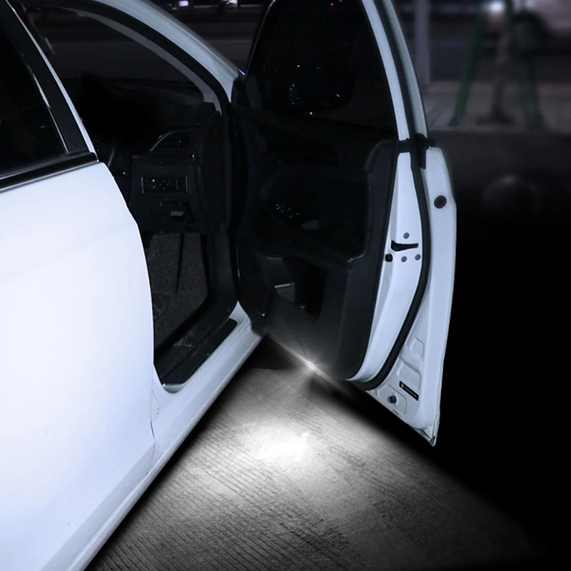 

1Pc Car Openning Door Light USB Charging Wireless Magnetic LED Car Signal Lamp