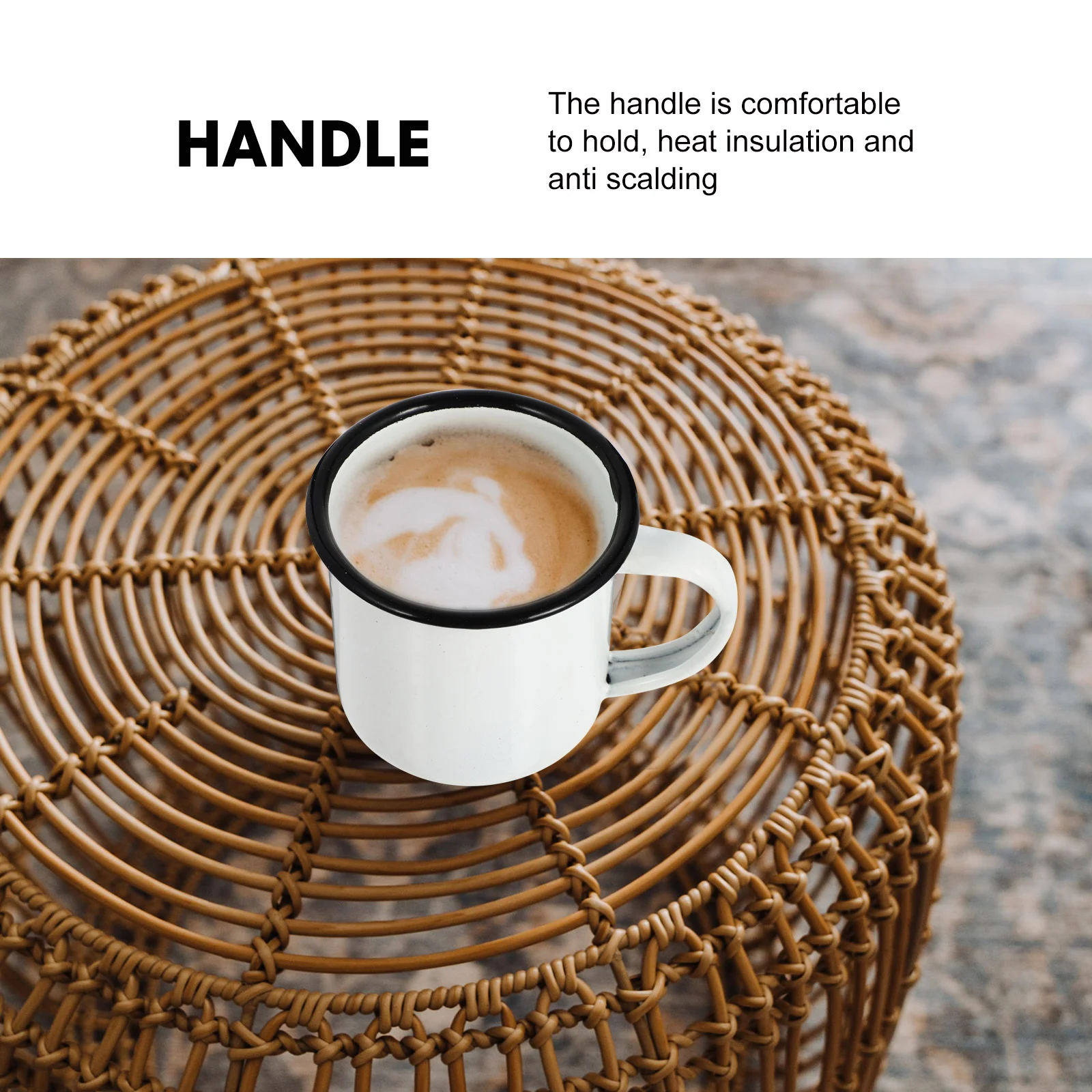 Эмалированная кружка в крапинку винтажная стеклянная чашка для воды пиво мисс