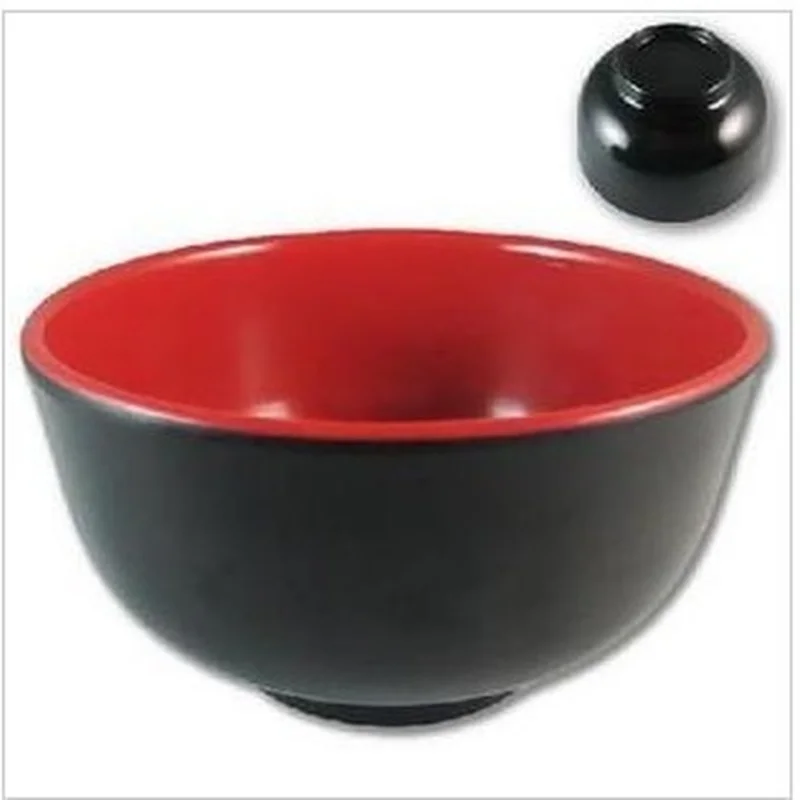 New Advanced Anti Drop Rice Bowl MelamineTableware Japanese Style Bowl Imitation Porcelain Bowl Melamine Dishware Rice Bowl