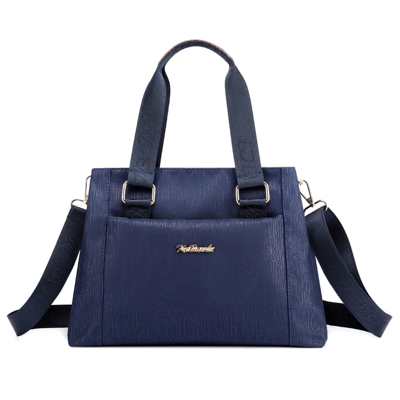 

High Quality Shoulder bags for Women's Top-Handle Bags Nylon Ladies Totes Crossbody Bag Female Handbags Three Zipper Main Bag