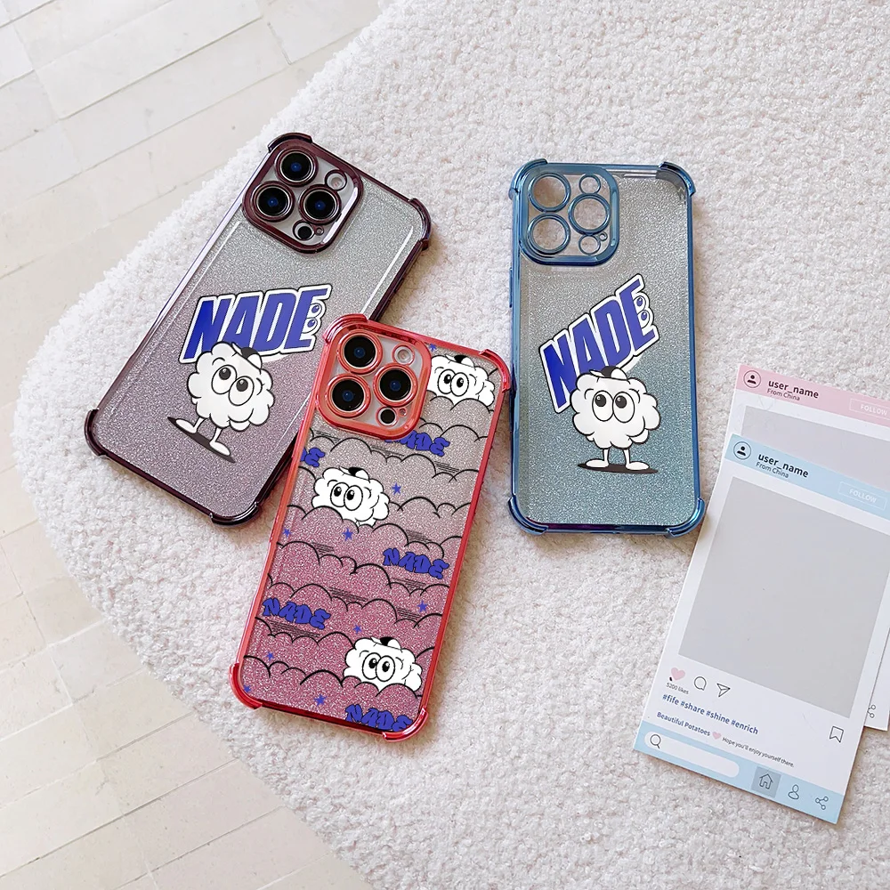 Luxury Nade Brand design Case For Samsung A73 A55 A54 A53 A35 A33 A32 A25 A24 A23 A16 A15 A14 A06 A05 A04 5G Shockproof Armor