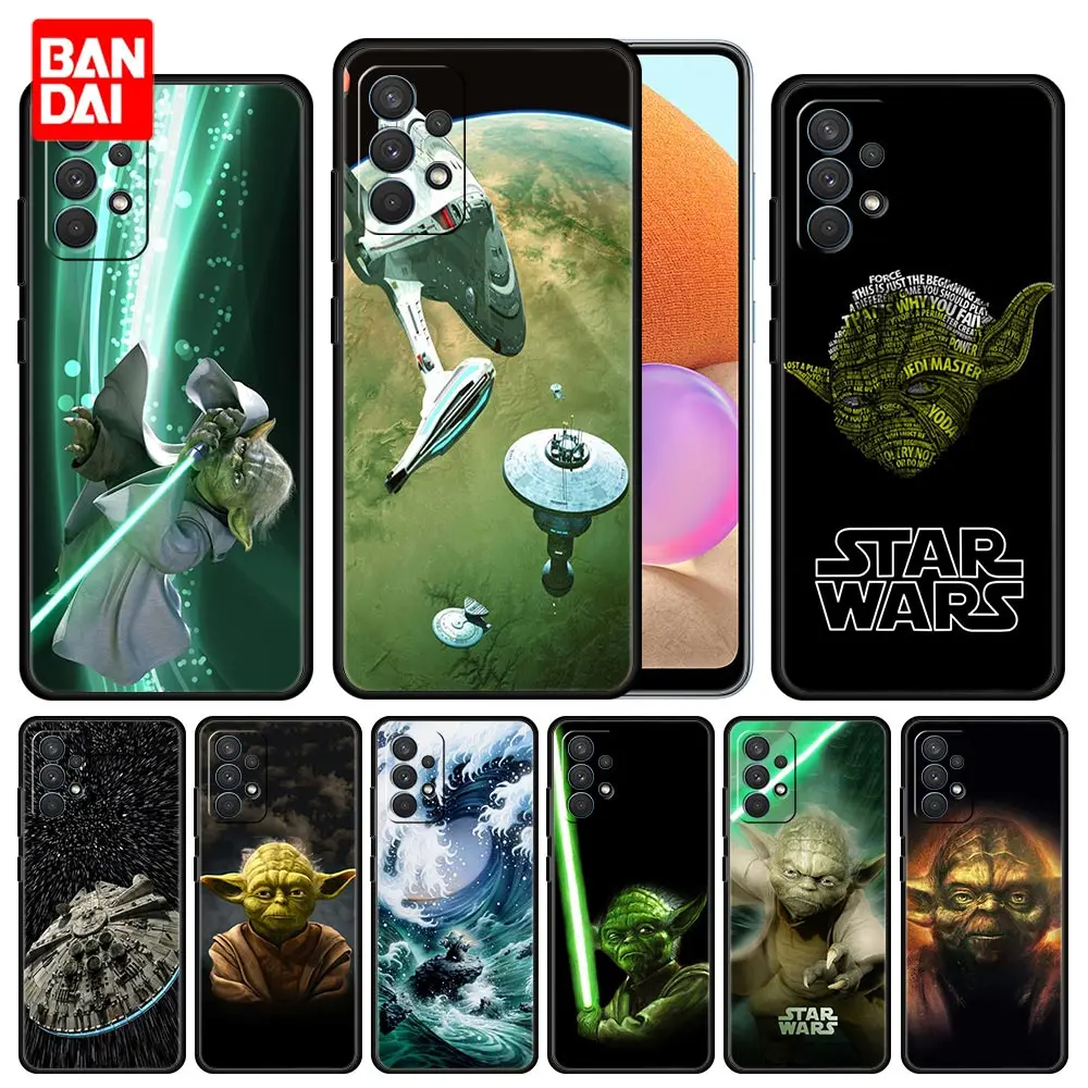

Cover Case for Samsung Galaxy A51 A52 A03 A13 A31 A32 A50 A70 A71 Note 20 Ultra 5G Full Japan Style Star Wars Darth Vader Yoda