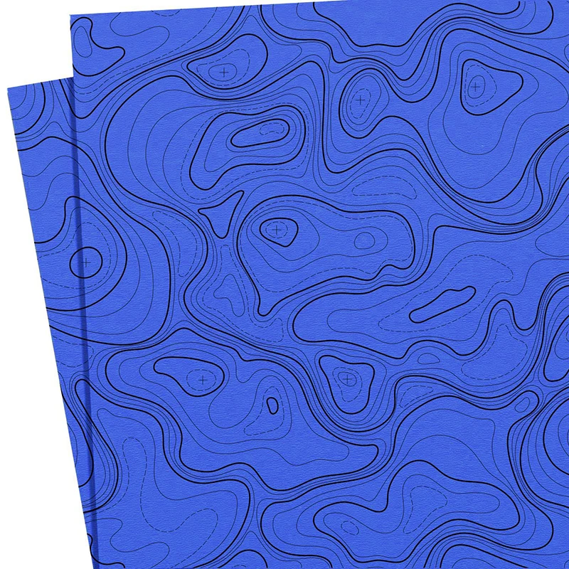 6 размеров синий камуфляжный изображение KYDEX термоформовая доска лист