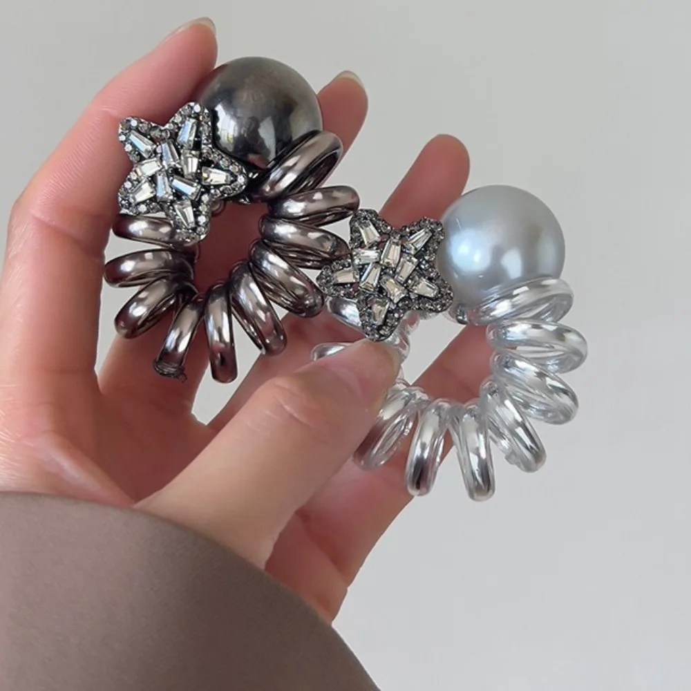 Модный Эластичный завязка для волос в пучок элегантный высокоэластичный виде