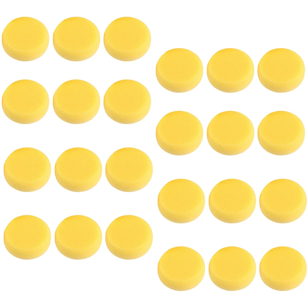 

Yellow Round Cake Sponge Bulk Sponges Watercolor High Density Crafts Multipurpose Toddler