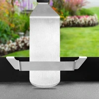 stainless steel utensil rest spatula holder barbecue tool for camp chef grill accessories