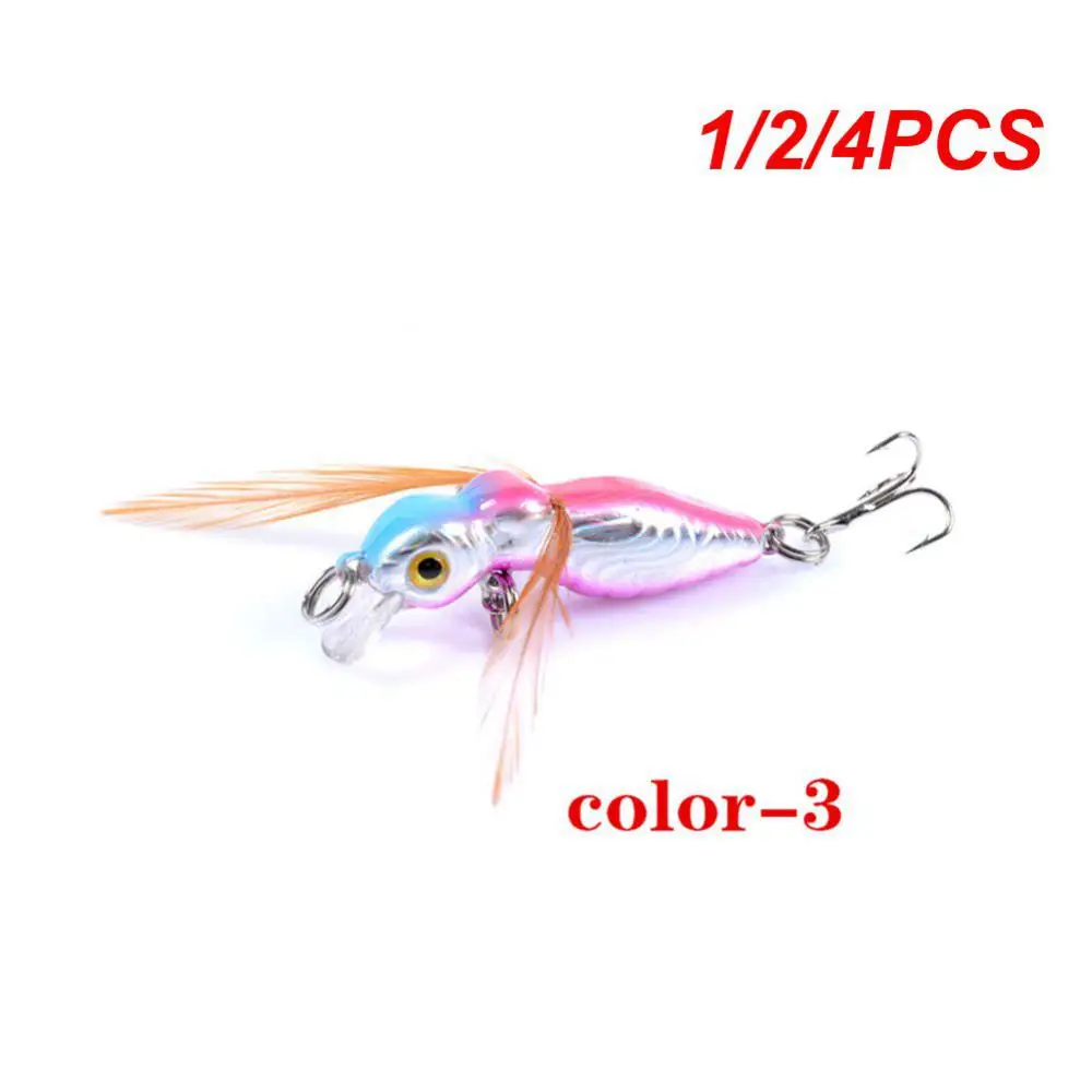

1/2/4PCS Metal Spoon Minnow Soft Lure Set Mixed Colors Pesca Freshwater Fishing Tackle Isca Bass Trout Artificial Lake