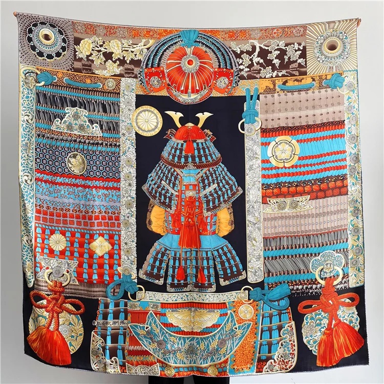 110 Шелковый квадратный шарф из тутового шелкопряда накидка шали чистые