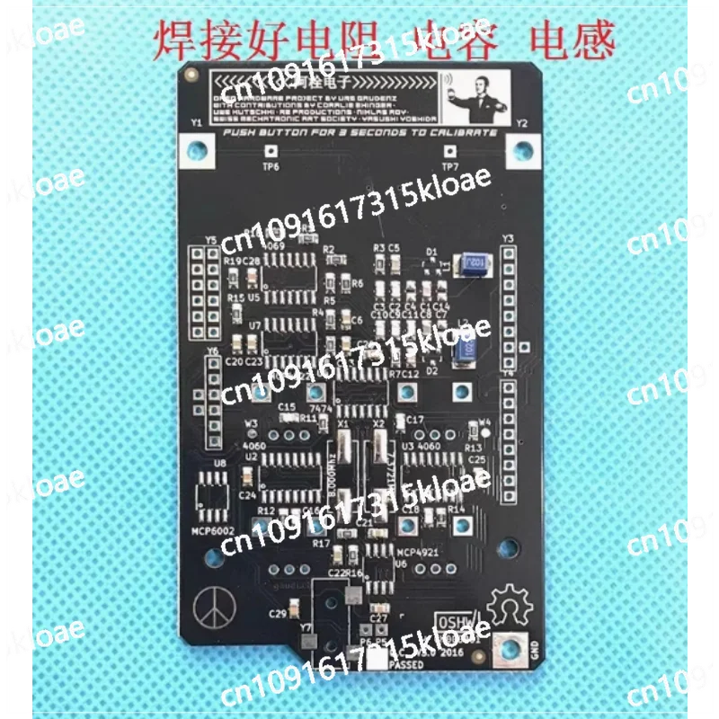 Фото Практика сварки патчей DIY Производство SMT Сварные навыки Учебное оборудование, электронный комплект Theremin №3