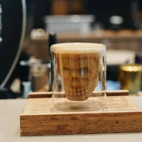 creative skeleton double layer glass mugs wine mug milk tea office cups drinkware the best birthday gift