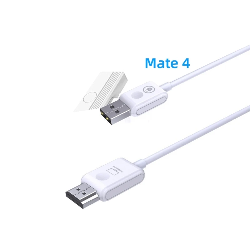 Для Mate4 HDMI-совместимый приемник UsbC-передатчик Телефон Компьютер