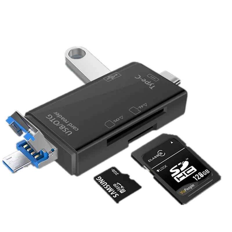 Рисунок 6 - OTG Type C SD TF кардридер 6 в 1 USB 3