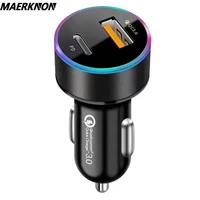 36w car charger usb c car charger for iphone 12 11 13 xiaomi 12 huawei samsung mobile phone fast charging pd usb chargers