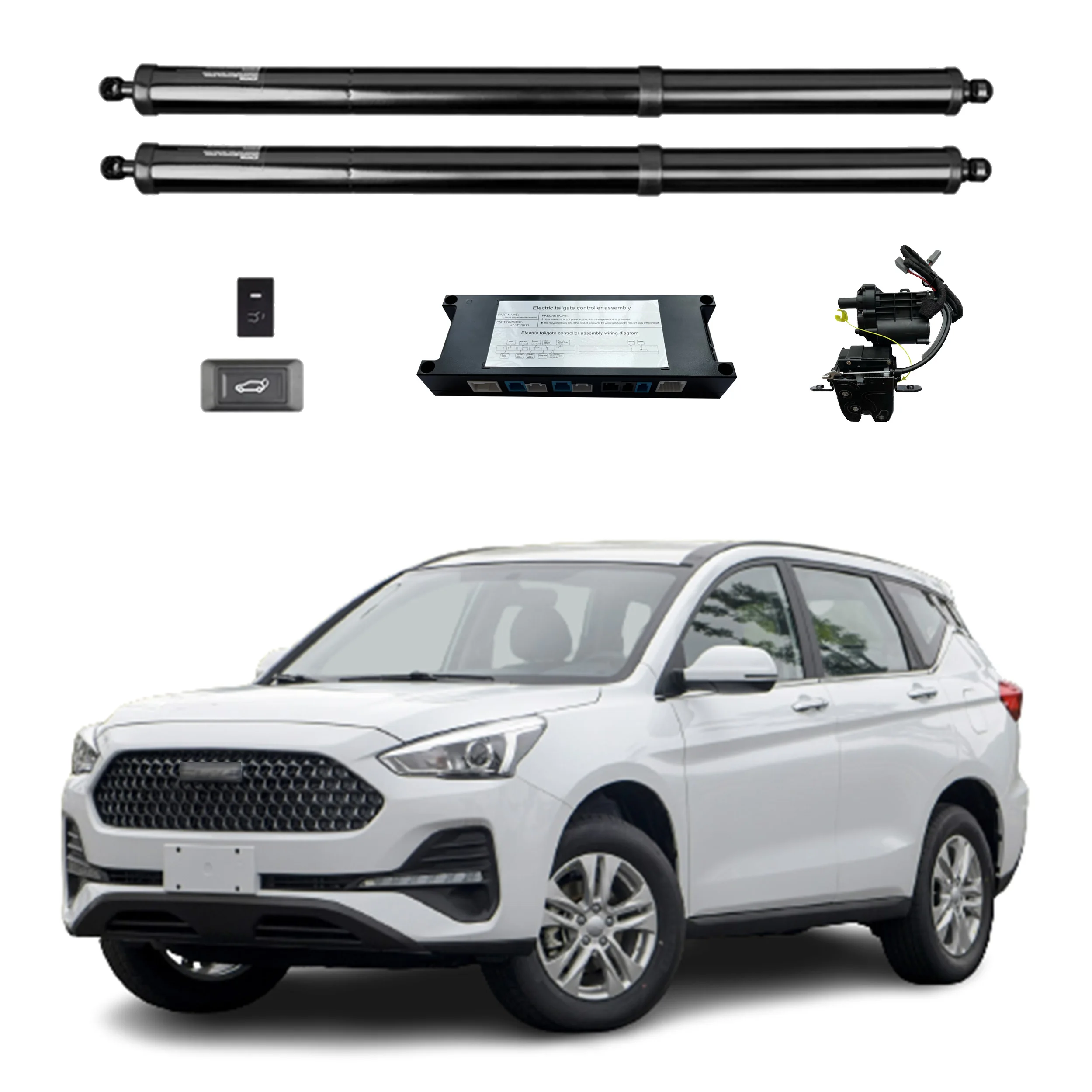 

For Haval M6 2017-2021 Electric Tailgate Power Liftgate Auto Trunk Hands Free Back Door Opener With Remote Control Funciton