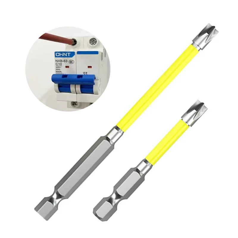 

1/2pcs Magnetic Special Cross Screwdriver Bit Nutdrivers FPH2 For Socket Switch Electrician Power Tool 65mm 110mm