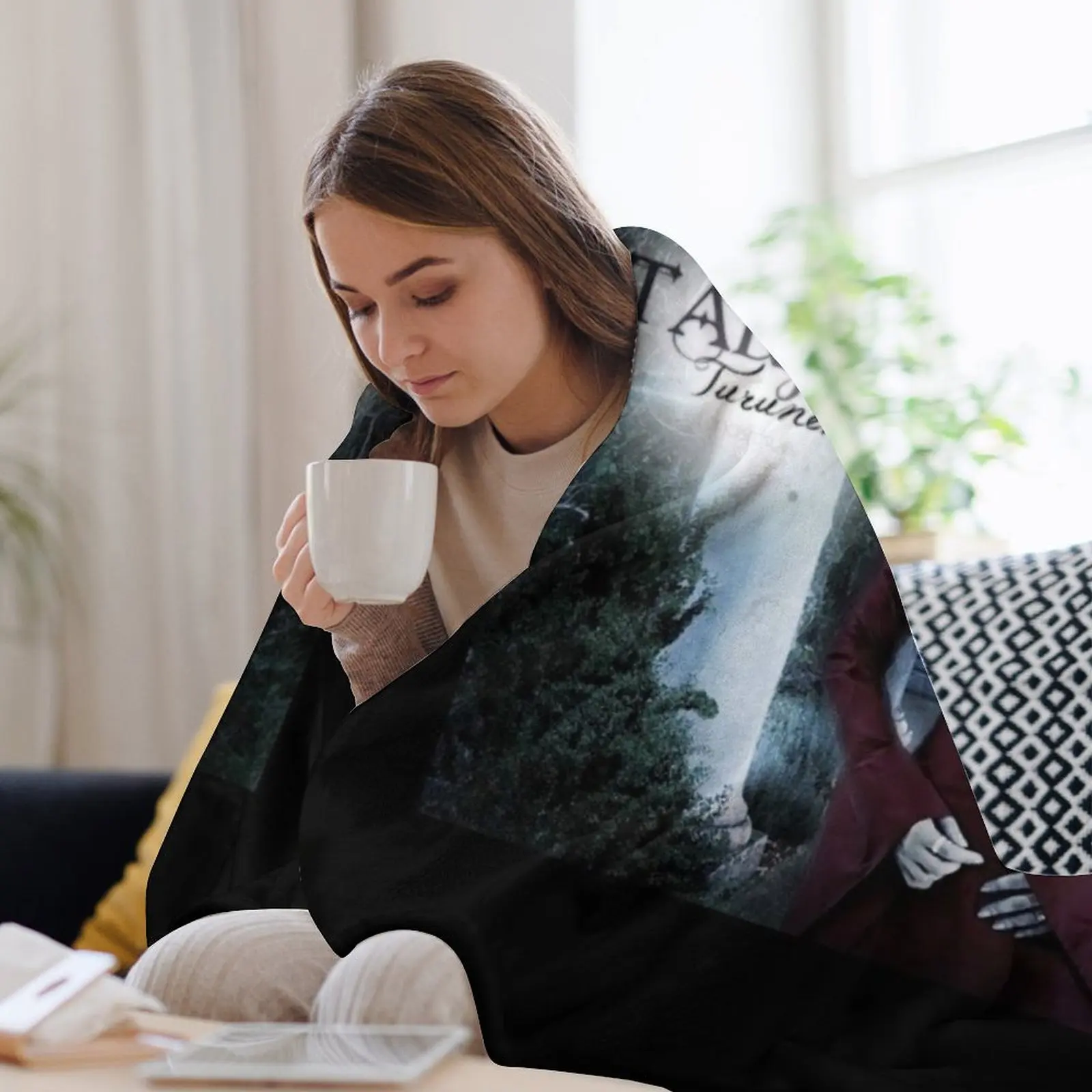 trj02 tarja Soile Susanna Turunen одеяло теплое зимнее украшение для диванов одеяла полярные