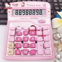 sanrio hello kitty large computer voice creative cute color music playing large screen real voice function computer