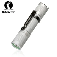 edc flashlight outdoor lighting self defense strobe camping led torch powerful convoy 14500 battery tool aa