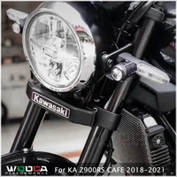 for kawasaki z900rs fork cover emblem the ugly decorative cover of the horn under the headlight z900rs cafe 2018 2019 2020 2021