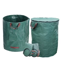 garden waste bag leaf debris collection container multifunctional reusable waterproof pp bags