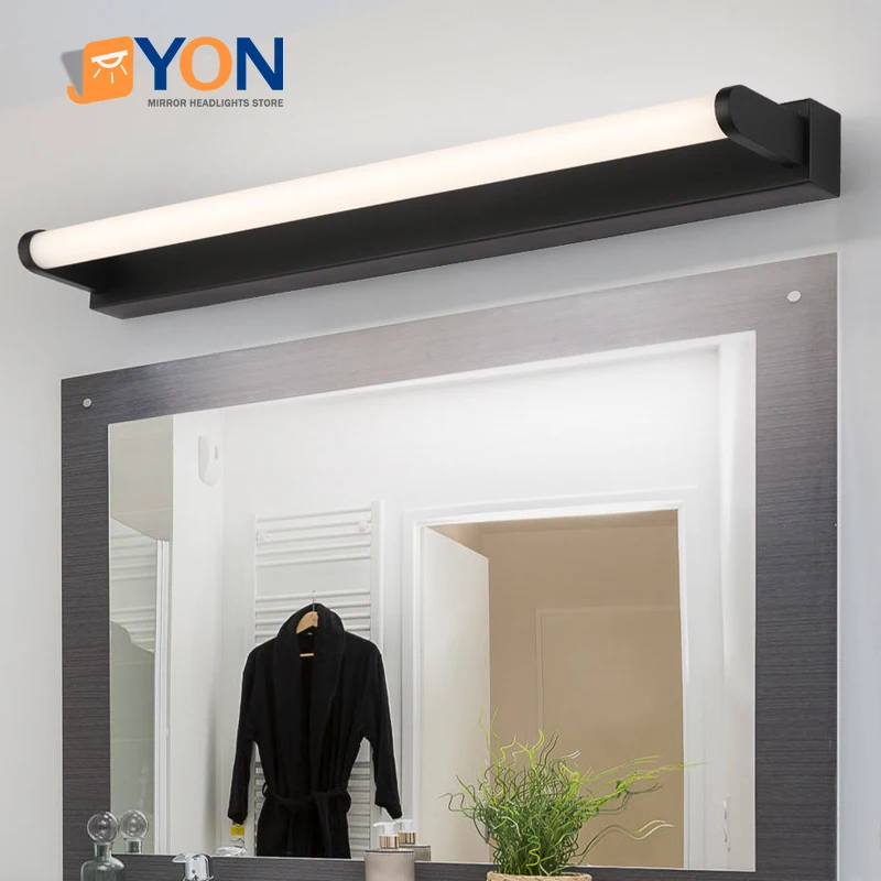 

Nordic Mirror Headlight Led Museum Painting Headlight Modern Bathroom Wall Light Black Mirror Light Decorative Light Wall Decor