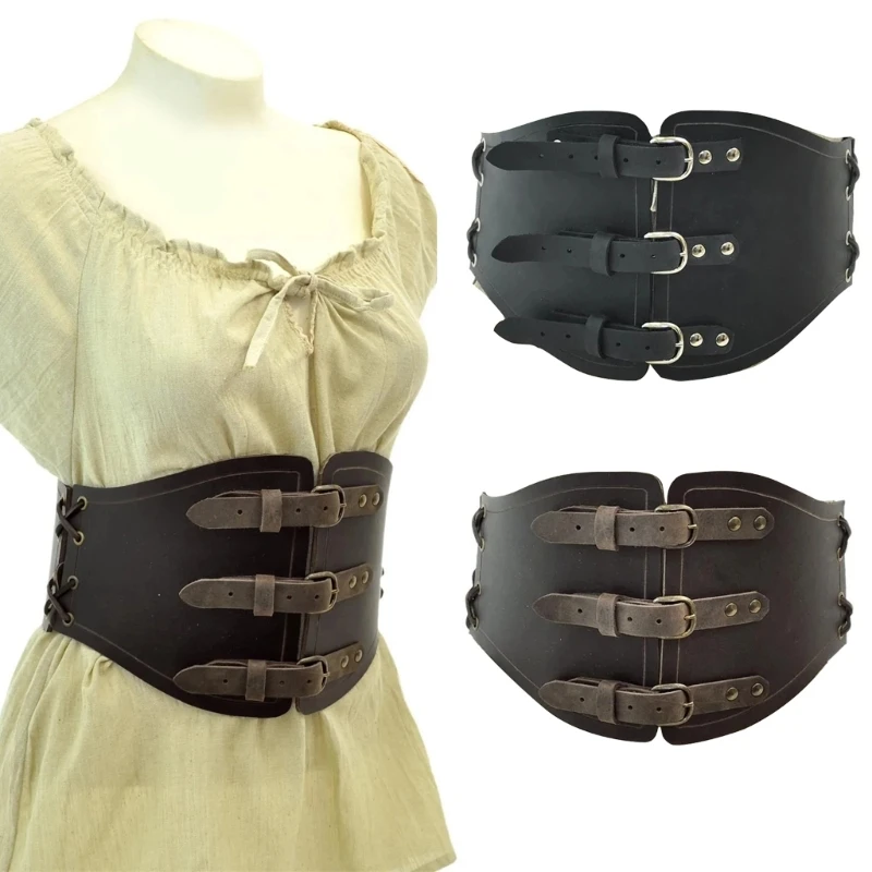 

Adjustable Corset for Adult Dress Body Shaping Girdle Medieval Style Waist Belt