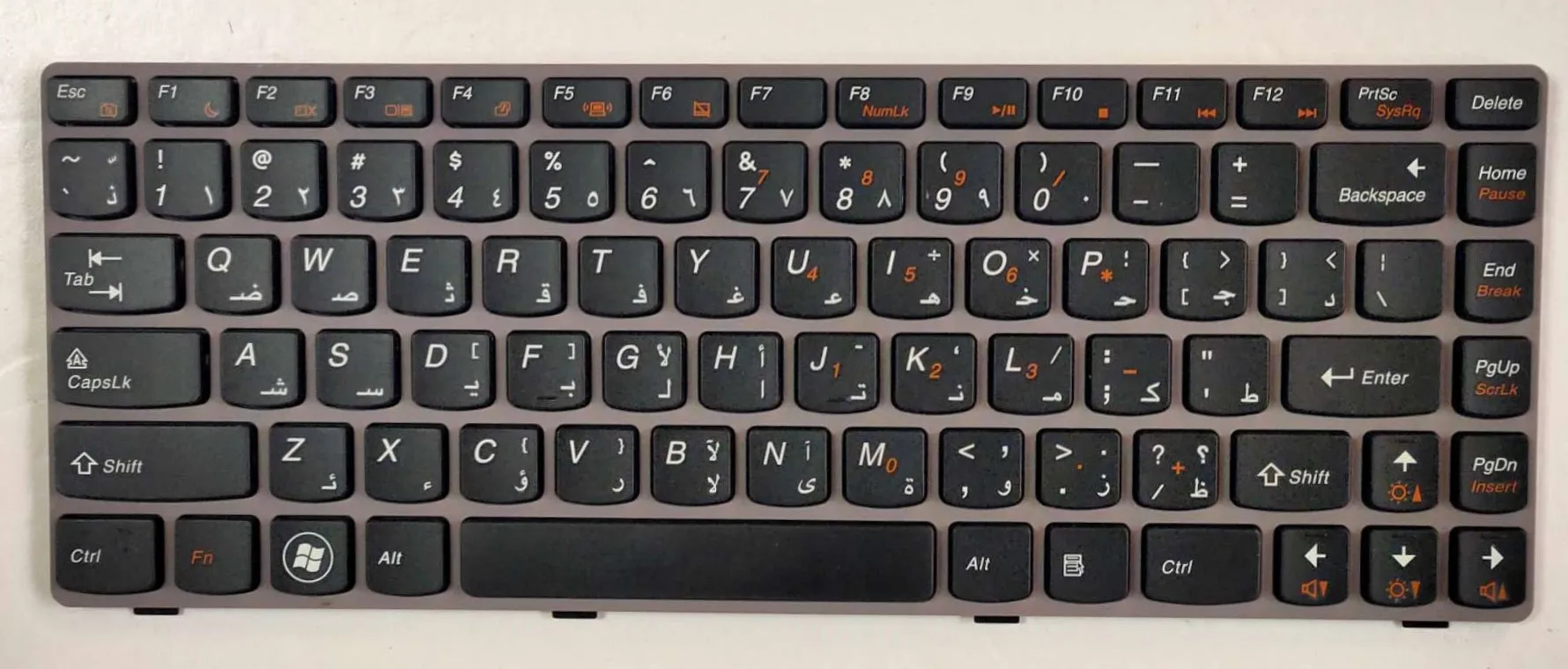 Новая Серая Клавиатура для ноутбука Lenovo IdeaPad Z370 Z470 Z470A Z470AT Z470AX Z470G Z470K Z475 - купить по