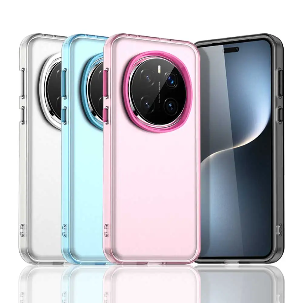 Фото Матовый чехол для Honor Magic 7 Pro Cover Magic 7 Pro Funda Coque Matte Translucent PC Candy Color Phone Bumper Magic 7 Pro №1