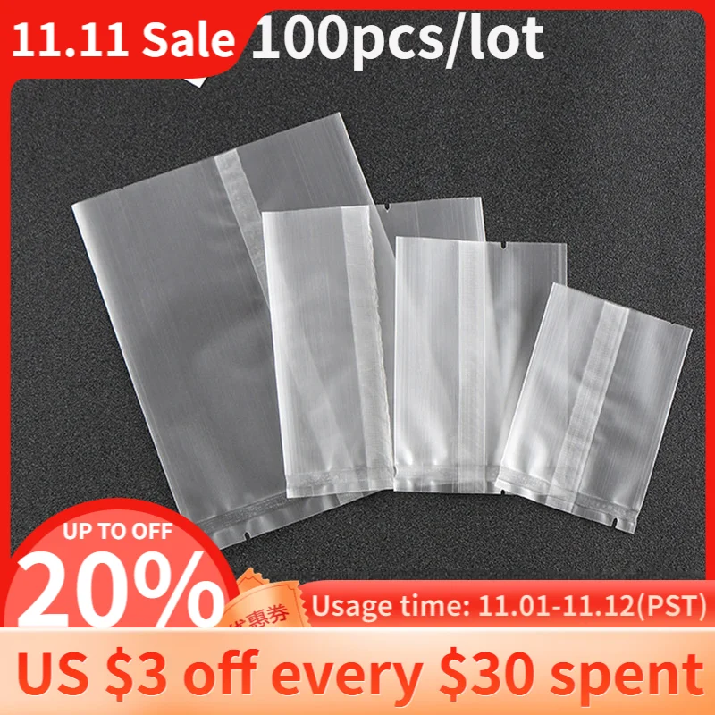 

Semi-transparent sander sealing bag handmade soap bag baking snowflake crisp moon cake bagging food packaging bag 100/ piece