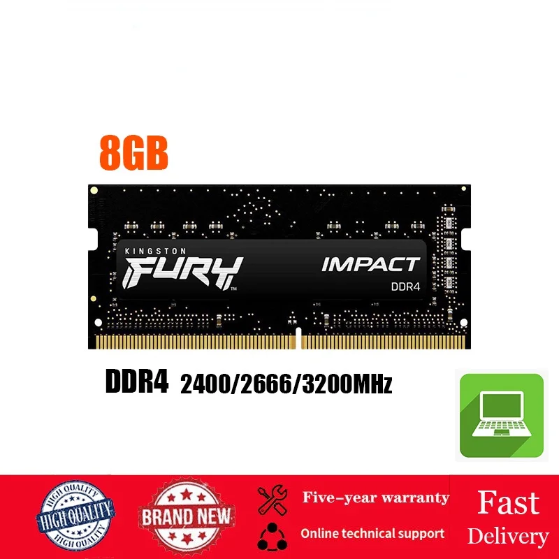 

8GB NEW Notebook Memory RAM DDR4 SODIMM 2133/2400/2666/3200 MHz 260Pin 1.2V RAM PC4-19200 12800 21300 25600 RAM FOR Laptop