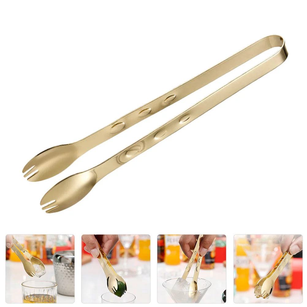

2pcs Tongs, Stainless Steel Serving Tongs Tea Serving Tongs for Kitchen Home