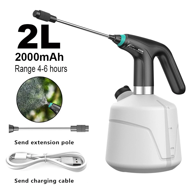 

2L agricultural electric spray household automatic water spray spray disinfection spray garden irrigation tools