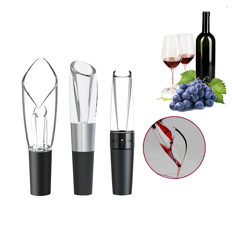 

Wine Decanter Fast Decanter Mini Wine Filter Air Intake Bottle Pourer Aerator Dispenser Home Bar Wine Decanter