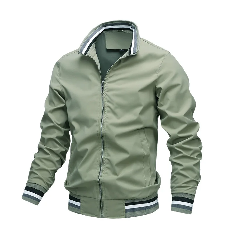 

2022 Fashion Men’s Windbreaker Jackets Casual Jacket Men Outdoor Sports Coat Spring Autumn Army Cargo Bomber Jacket Men Clothing