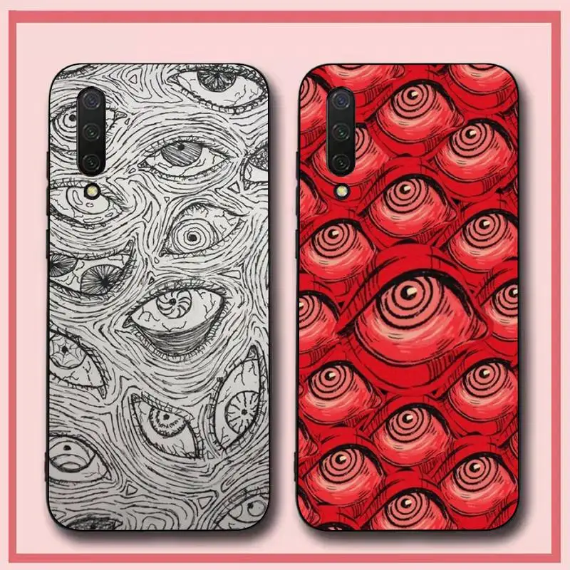 

Scary Eyes Phone Case for Xiaomi mi 5 6 8 9 10 lite pro SE Mix 2s 3 F1 Max2 3