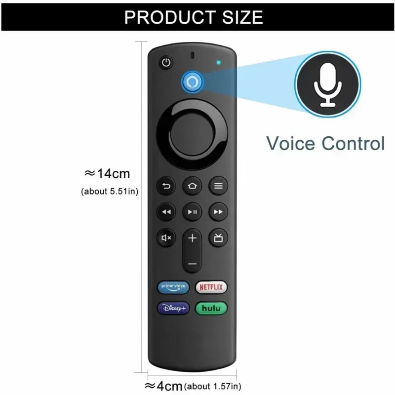 L5B83G Fire TV Голосовая замена пульта дистанционного управления для Amazon (3-го
