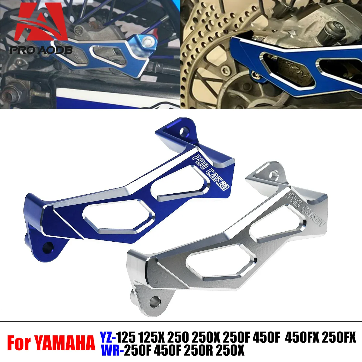 Для мотоцикла Yamaha YZ450FX WR250F 450F YZ X F YZ125 YZ250 YZ250F YZ450F YZ250FX Защитная крышка заднего