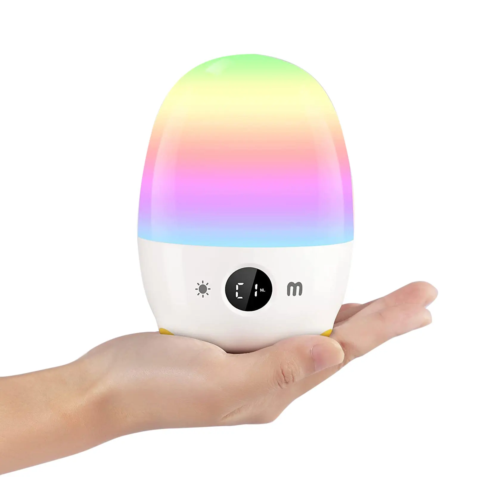 

Светодиодный ночник с регулируемой яркостью, прикроватный светильник, настольная лампа RGB с изменением цвета и функцией затемнения, сенсор...