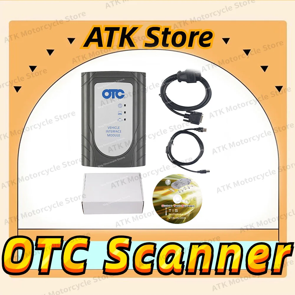 Новейший сканер OTC V18.00.008 OBDII Car GTS для автомобильной механической мастерской To-yota