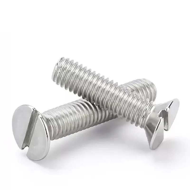 M1.6 M2 M2.5 M3 M4 M5 M6 M8 Винты с потайной головкой из нержавеющей стали 304 Болты резьбой и