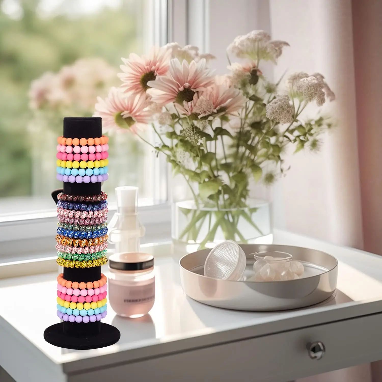 

Подставка для украшений из бархата